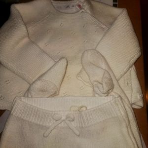 Infant knit 2 piece